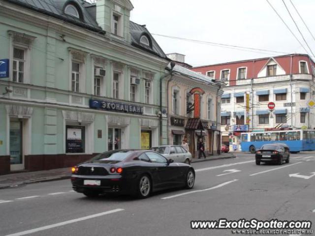 Ferrari 612 spotted in Moscow, Russia