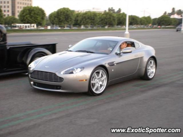 Aston Martin Vantage spotted in Irvine, California