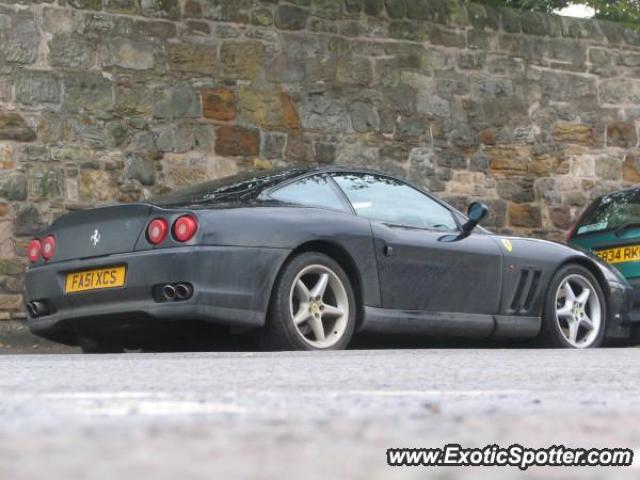 Ferrari 550 spotted in St Andrews, United Kingdom