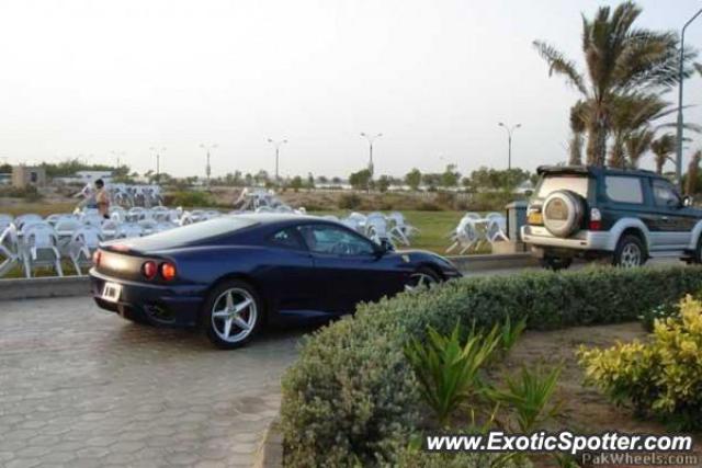 Ferrari 360 Modena spotted in Lahore, Pakistan