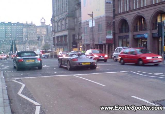 Porsche Carrera GT spotted in Edinburgh, United Kingdom