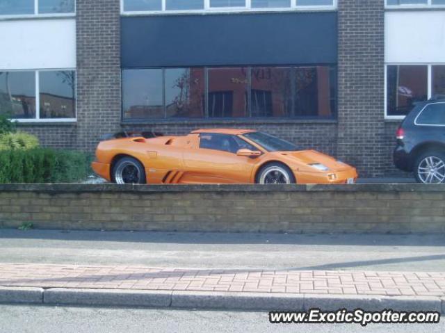 Lamborghini Diablo spotted in High Wycombe, United Kingdom