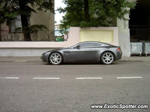 Aston Martin Vantage spotted in Moscow, Russia