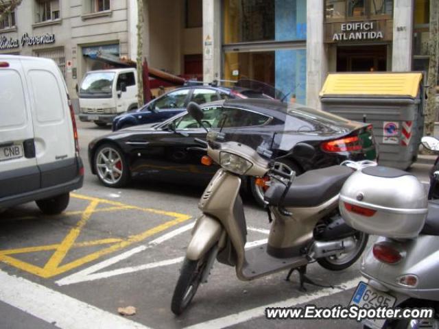 Aston Martin Vantage spotted in Barcelona, Spain