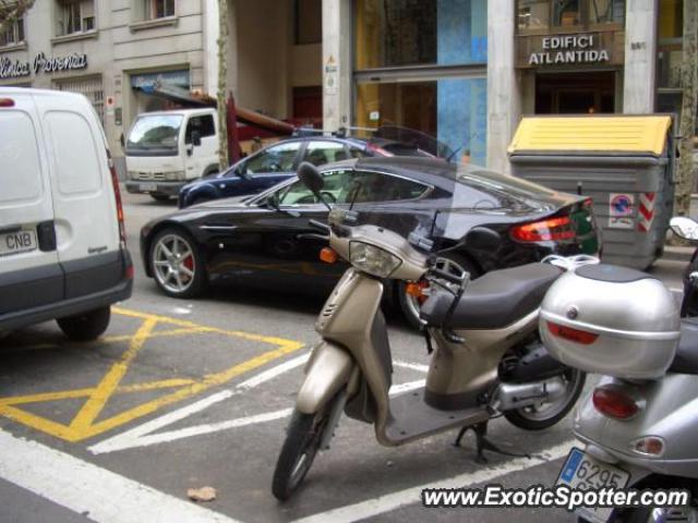 Aston Martin Vantage spotted in Barcelona, Spain