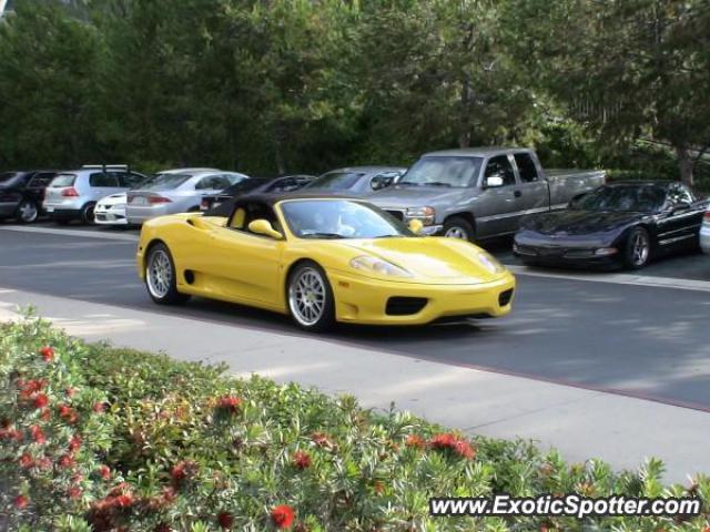 Ferrari 360 Modena spotted in Newport, California