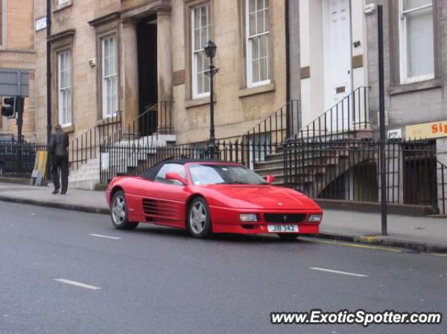 Ferrari 348 spotted in Glasgow, United Kingdom