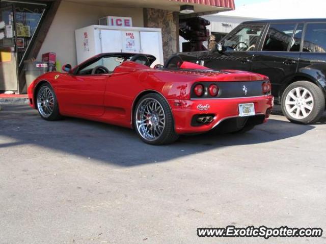 Ferrari 360 Modena spotted in Fort Walton Beach, Florida