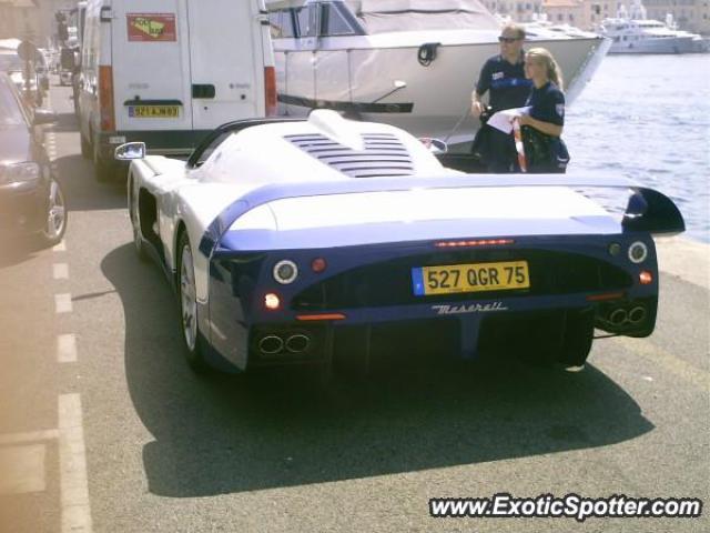 Maserati MC12 spotted in St Tropez, France