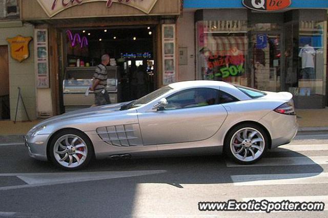 Mercedes SLR spotted in Opatia, Hungary