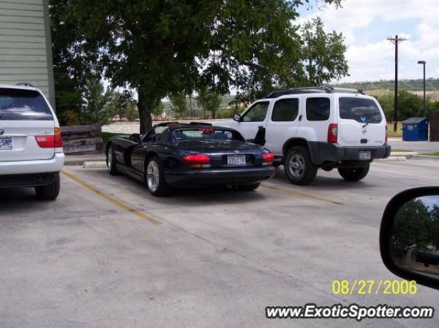 Dodge Viper spotted in Kerrville, Texas