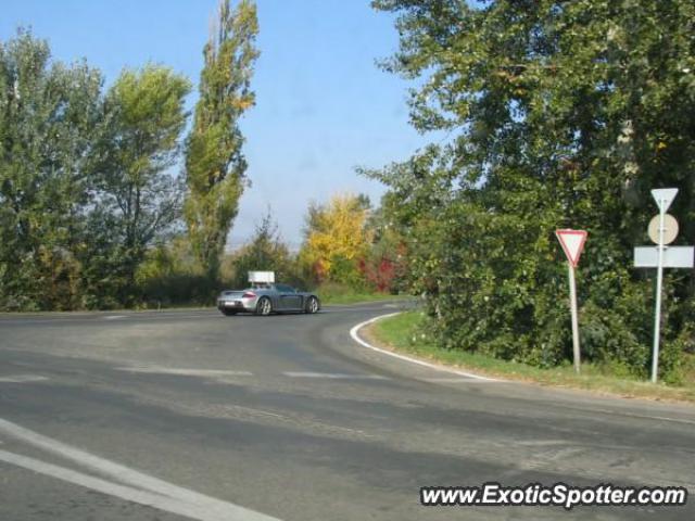 Porsche Carrera GT spotted in Near Tihany, Hungary