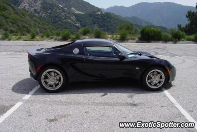 Lotus Elise spotted in Angeles Crest, California