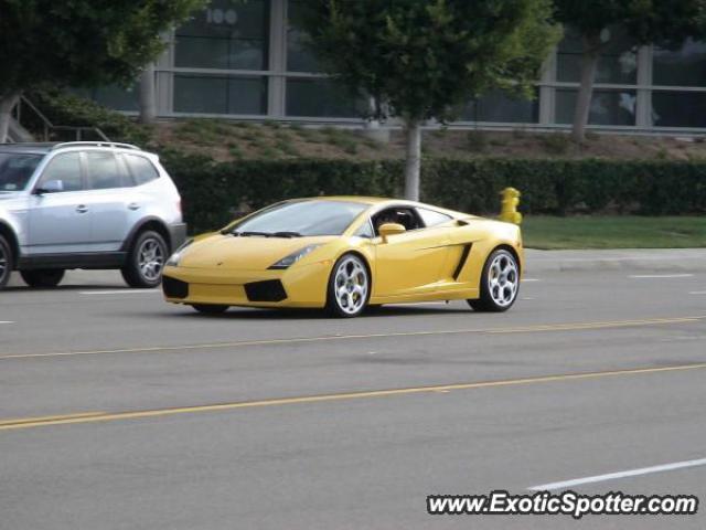 Lamborghini Gallardo spotted in Irvine, California