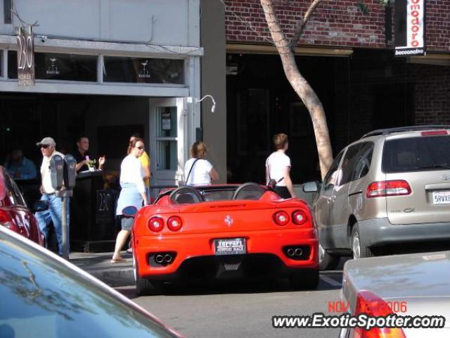 Ferrari 360 Modena spotted in Laguna Beach, California