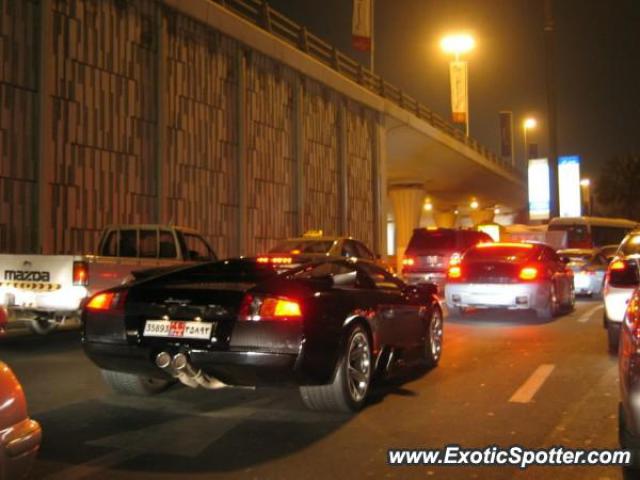 Lamborghini Murcielago spotted in Dubai, United Arab Emirates