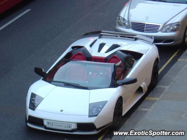 Lamborghini Murcielago spotted in London, United Kingdom