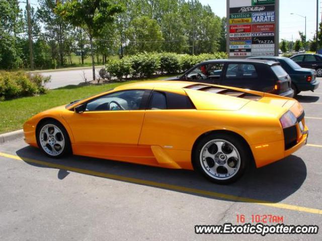 Lamborghini Murcielago spotted in Woodbridge, Canada
