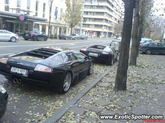 Lamborghini Murcielago spotted in Sofia, Bulgaria