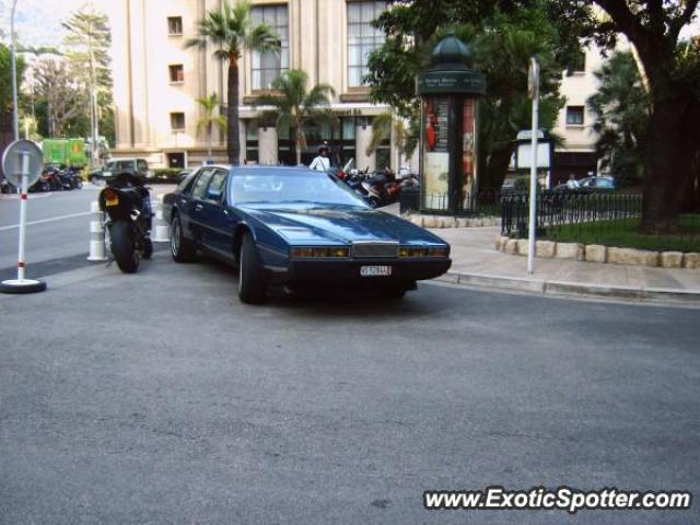 Aston Martin Lagonda spotted in MonteCarlo, Monaco