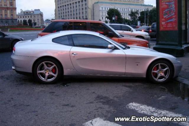 Ferrari 612 spotted in Moscow, Russia
