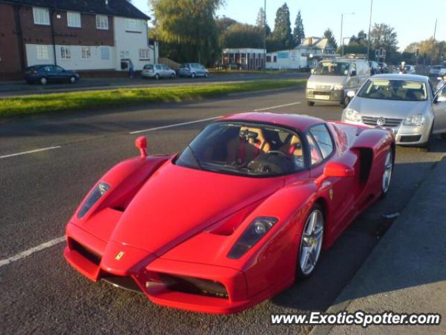 Ferrari Enzo spotted in Epsom, United Kingdom