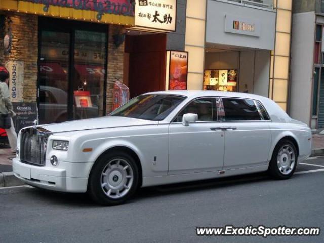 Rolls Royce Phantom spotted in Tokyo, Japan