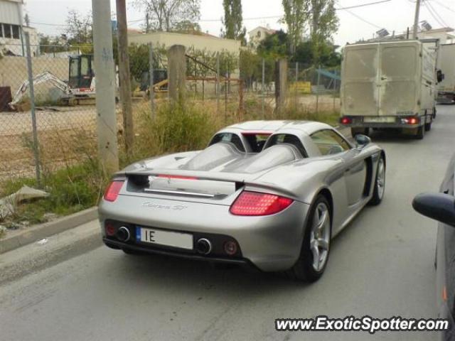 Porsche Carrera GT spotted in Athens, Greece