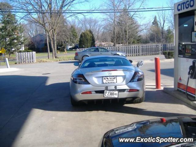 Mercedes SLR spotted in Lake forest, Illinois