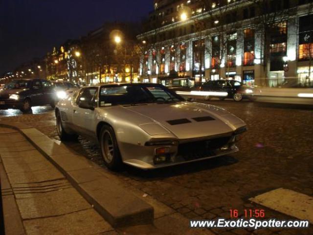 DeTomaso Pantera2 spotted in Paris, France