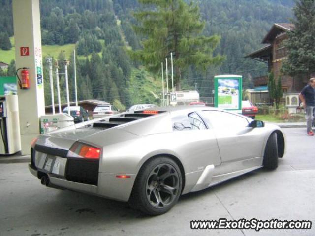 Lamborghini Murcielago spotted in Gaschurn, Austria