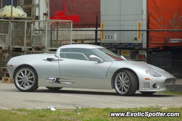 Spyker C8 spotted in Flevoland, Netherlands