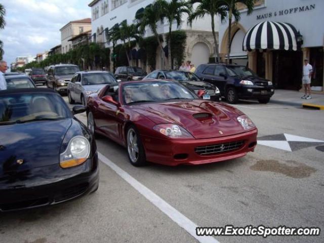 Ferrari 575M spotted in Palm Beach, Florida