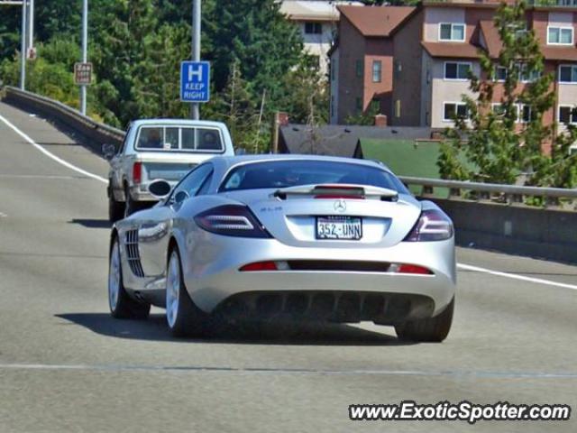 Mercedes SLR spotted in Seattle, Washington