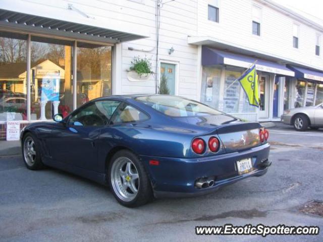 Ferrari 550 spotted in Tiverton, Rhode Island
