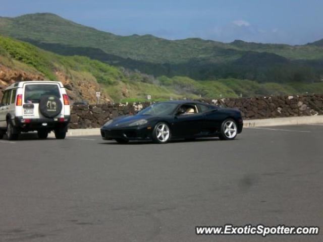 Ferrari 360 Modena spotted in Oahu, Hawaii