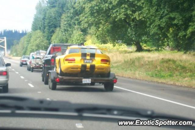 Dodge Viper spotted in Kelso, Washington