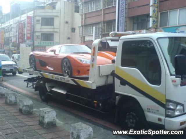 Koenigsegg CCR spotted in Taiwan, Taiwan