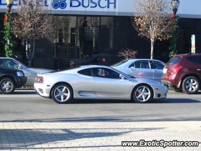 Ferrari 360 Modena spotted in Englewood, New Jersey