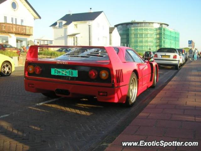 Ferrari F40 spotted in Zandvoort, Netherlands