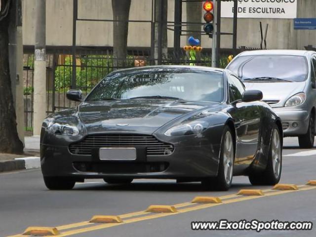 Aston Martin Vantage spotted in São Paulo, Brazil
