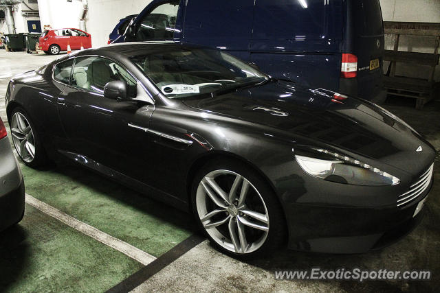 Aston Martin Virage spotted in York, United Kingdom