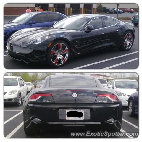 Fisker Karma spotted in Buford, GA, Georgia