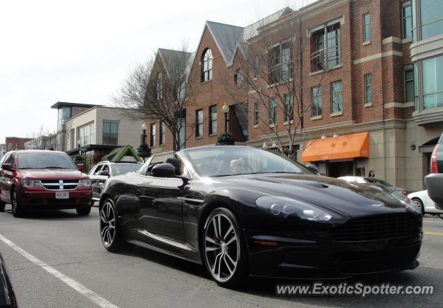 Aston Martin DBS spotted in Washington DC, Virginia