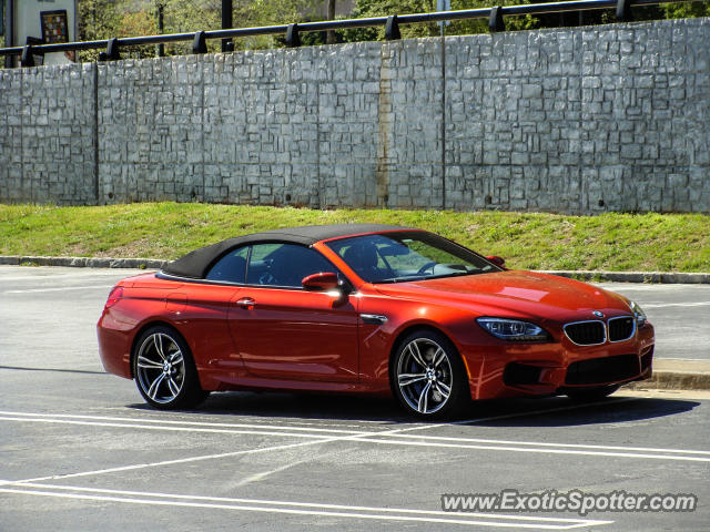 BMW M6 spotted in Buckhead, Georgia