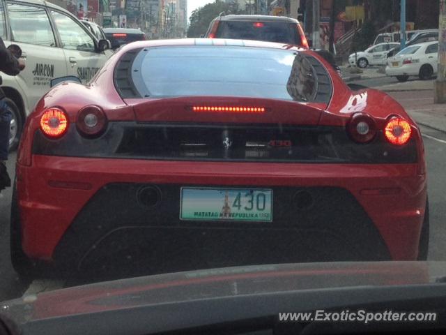 Ferrari F430 spotted in Quezon City, Philippines