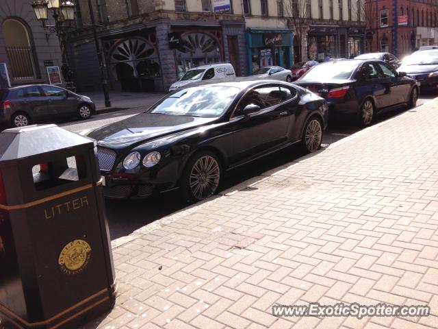 Bentley Continental spotted in Belfast, United Kingdom