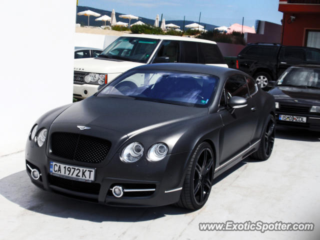 Bentley Continental spotted in Sveti Vlas, Bulgaria