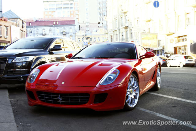 Ferrari 599GTB spotted in Kiev, Ukraine