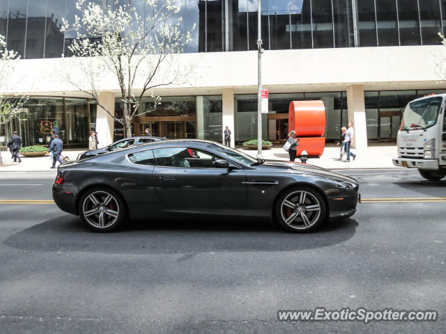 Aston Martin DB9 spotted in New York City, New York